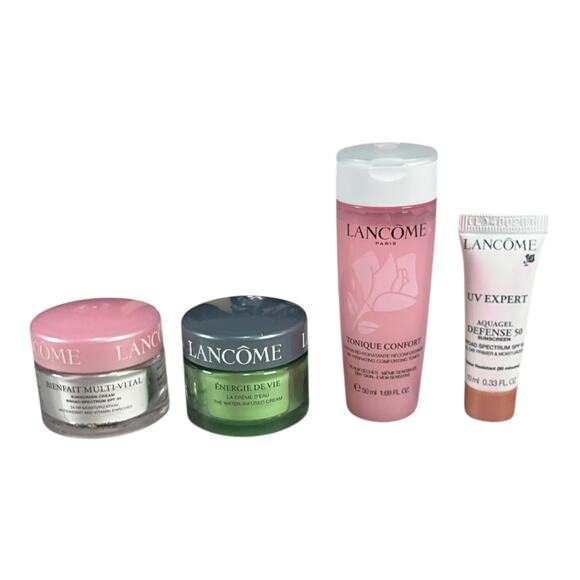 Lancôme Skincare Minis Set Tonique Confort UV Expert SPF 50 New Never Used - Picture 7 of 7